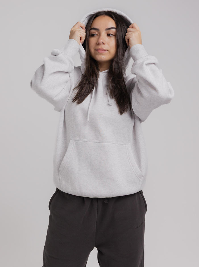 Classic Hood in White Marle