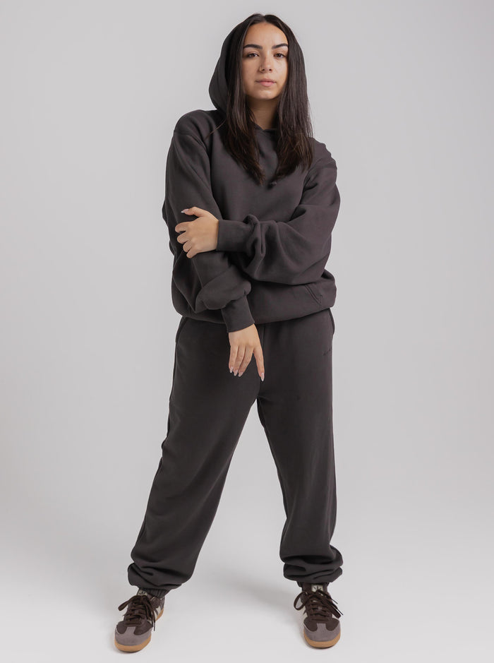 Classic Joggers in Washed Black