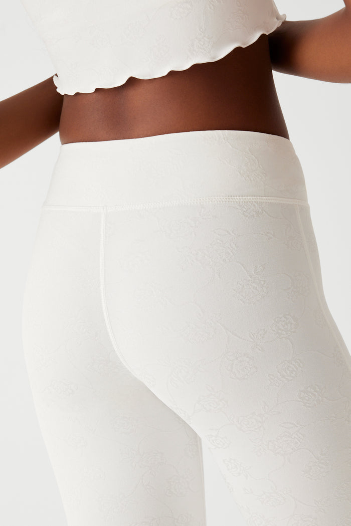 Clementine Low Waist Flare Legging - Moon Flower