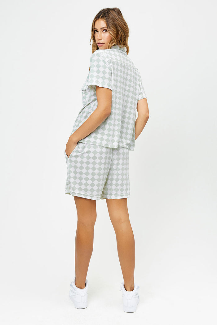 Coco HB Diamond Velvet Shirt