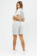 Coco HB Diamond Velvet Shorts