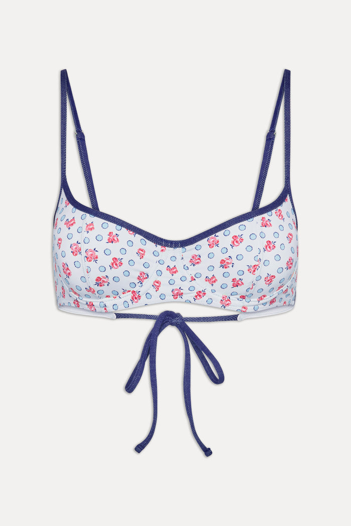 Cola Underwire Bikini Top Wild Rose
