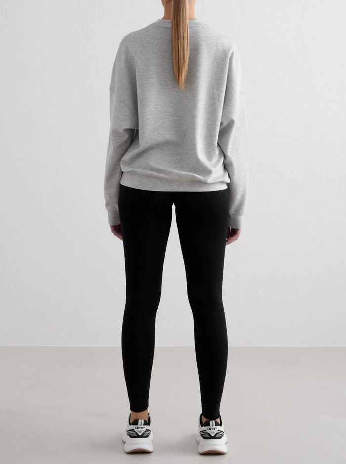 Comfy Modal Sweatshirt Light Grey Melange