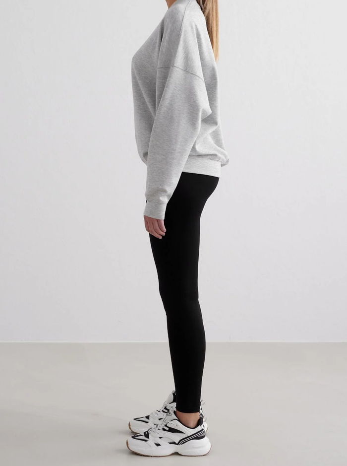 Comfy Modal Sweatshirt Light Grey Melange