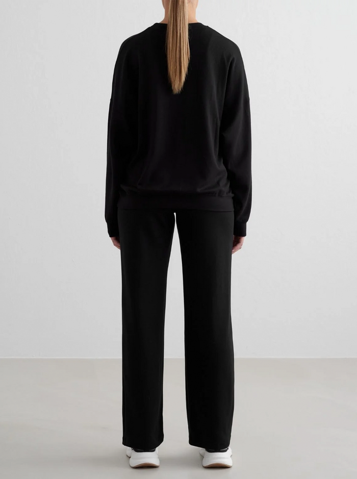 Comfy Modal Wide Pants in Black