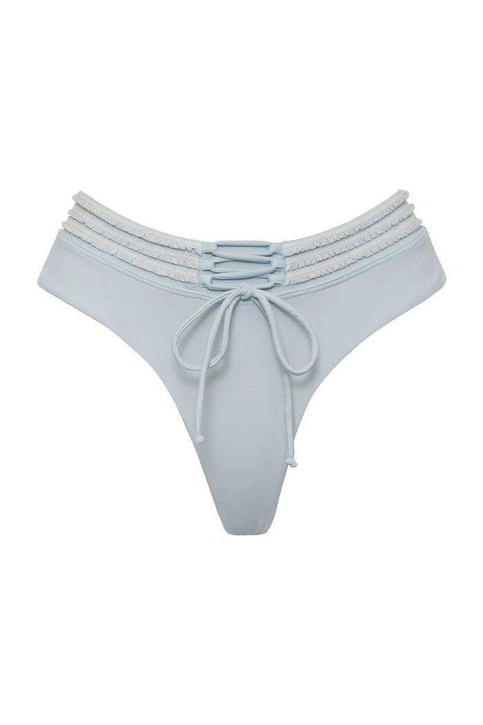 Cora Ruffle Cheeky Bikini Bottom New Moon