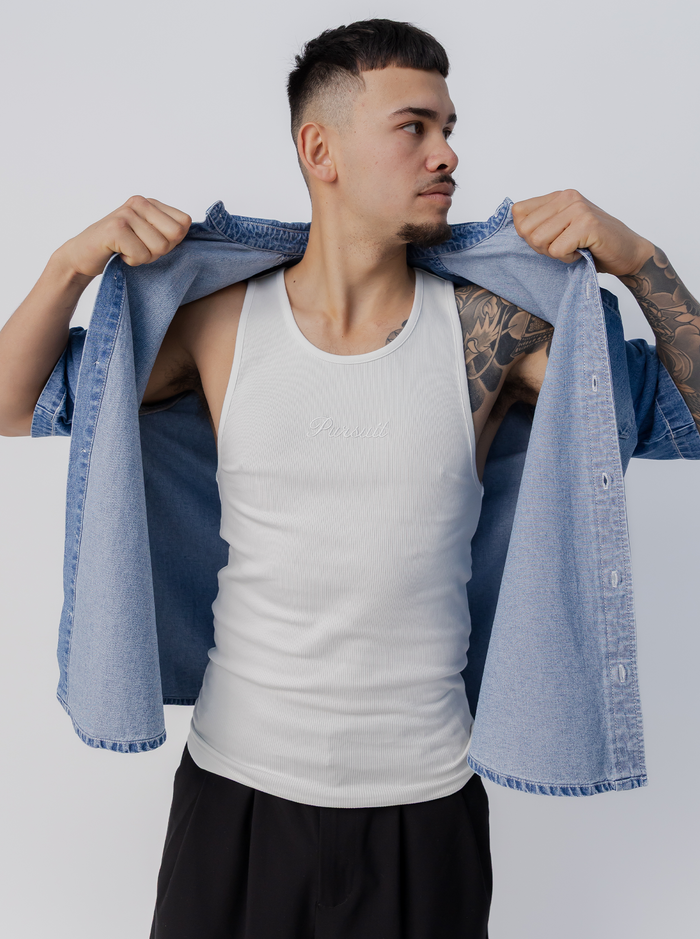 Core Tank in White