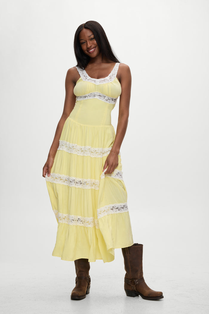 Dakota Maxi Dress Sunflower