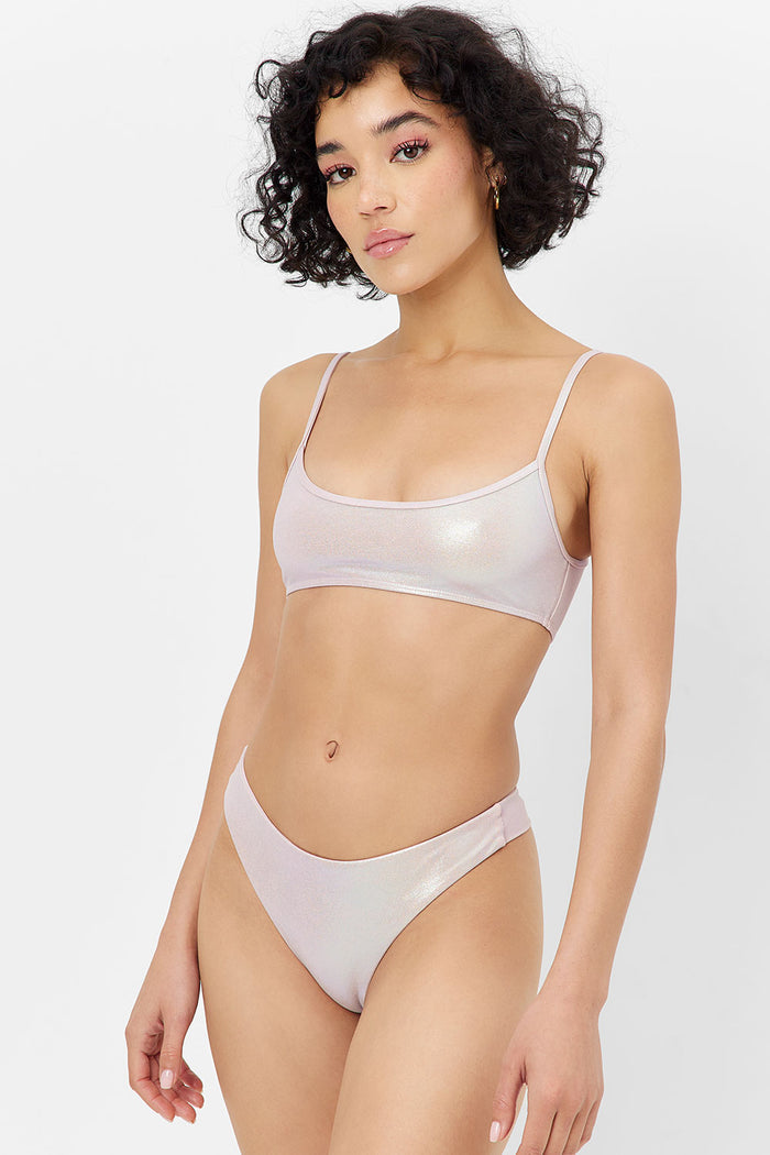 Dallas Iridescent Bralette Bikini Top Gilded Angel