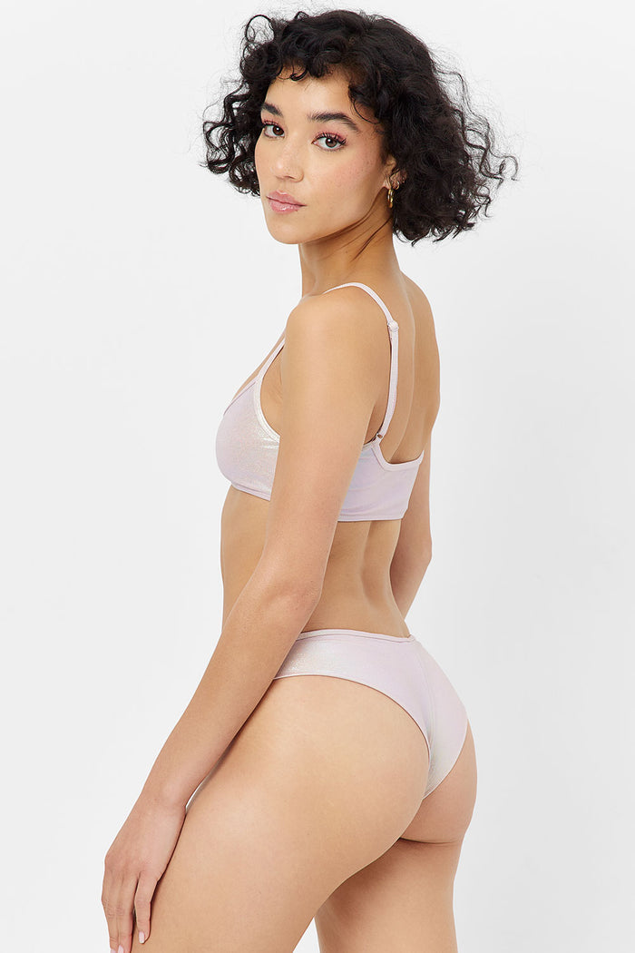 Dallas Iridescent Bralette Bikini Top Gilded Angel