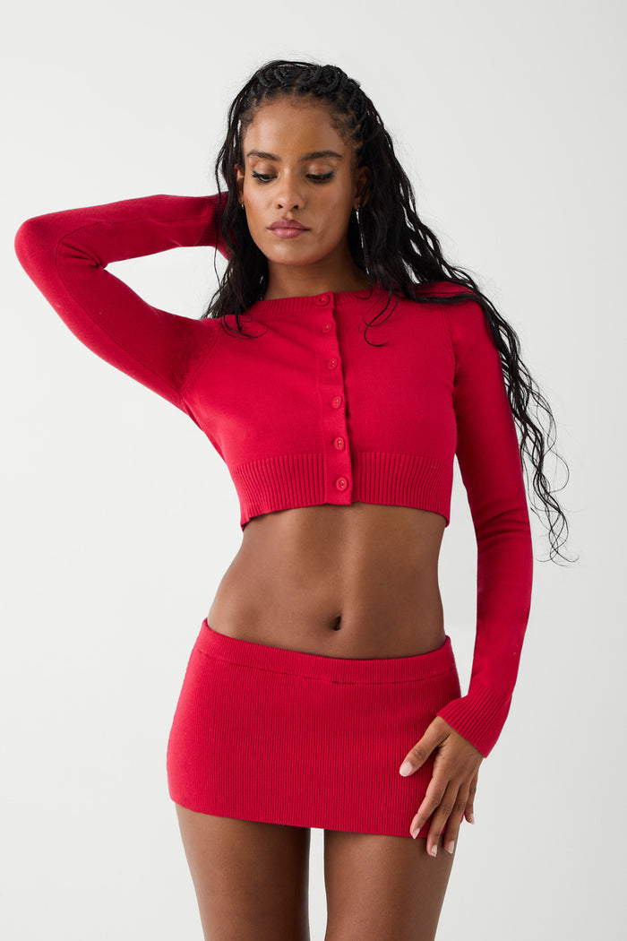 Danny cloud knit cardigan burning love