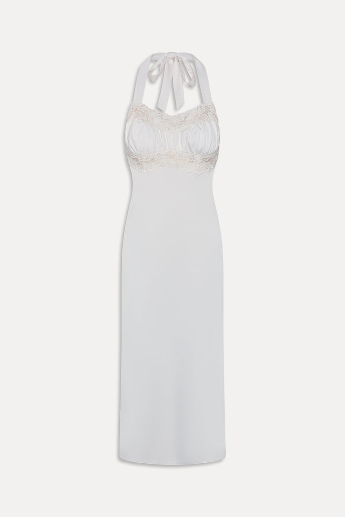 Darcy Satin Midi Dress - Sleepy Angel
