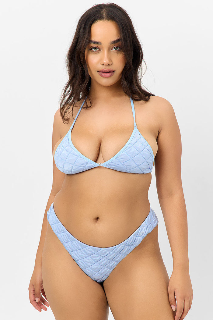 Dawson Cheeky Bikini Bottom Baby Blue
