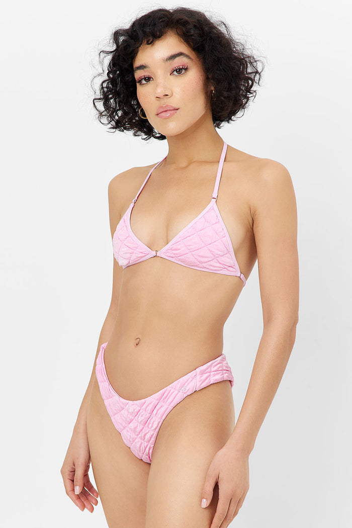 Dawson Cheeky Bikini Bottom Baby Pink