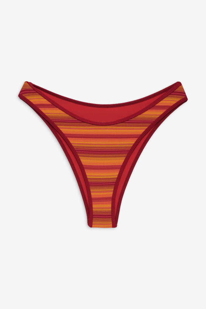 Dove Classic Bikini Bottom Harvest Moon Stripe