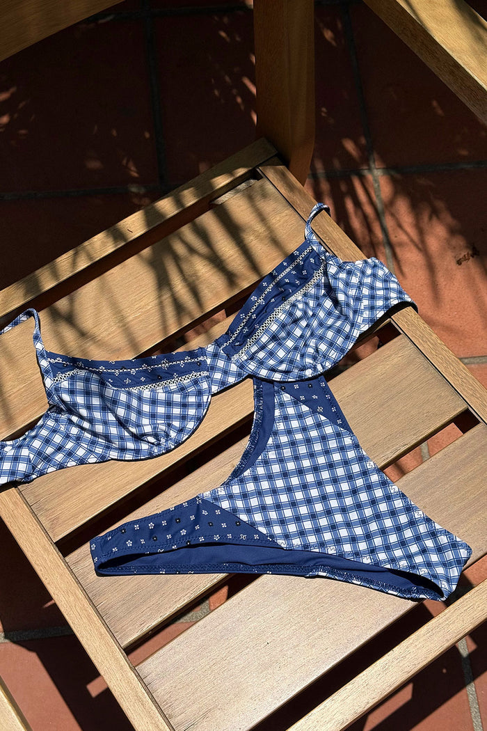 Dove Bikini Bottom - Starry Gingham