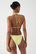 Dove terry rib bottom pocketful of posies yellow