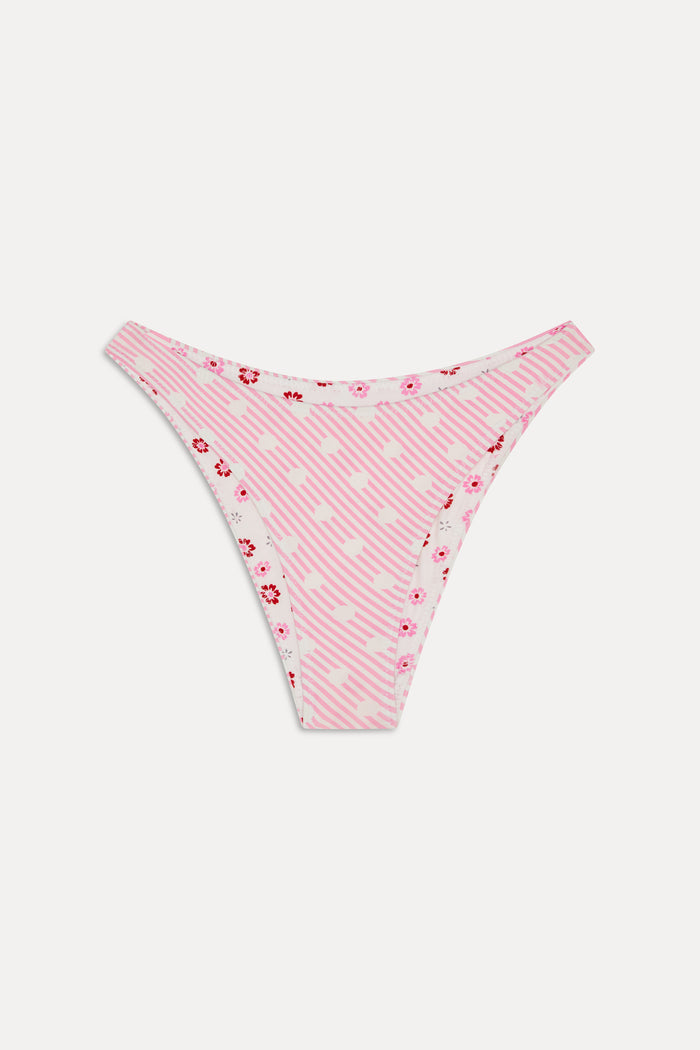 Dove Reversible Bikini Bottom - Sprinkles