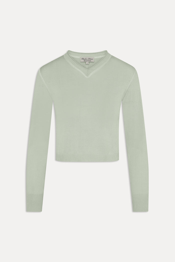 Eli Knit Sweater - Eucalyptus