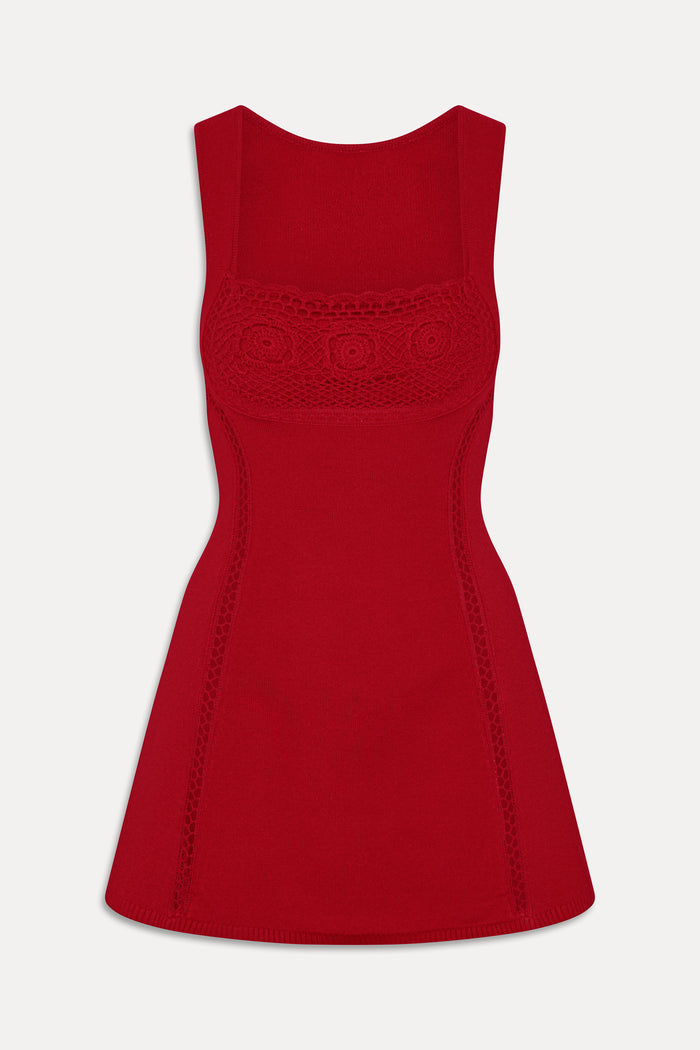 Ellie Knit Mini Dress - Heartstrings