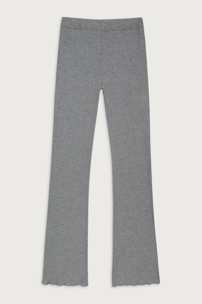 Elvis Flare Low Rise Pant - Heather Grey