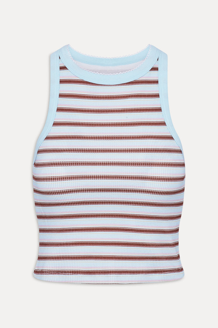 Emma Striped Tank Top - Verona Stripe