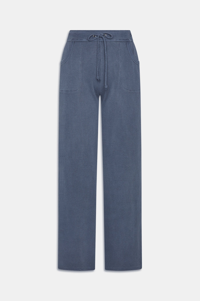 Emma Thermal Pant - Shadow Blue