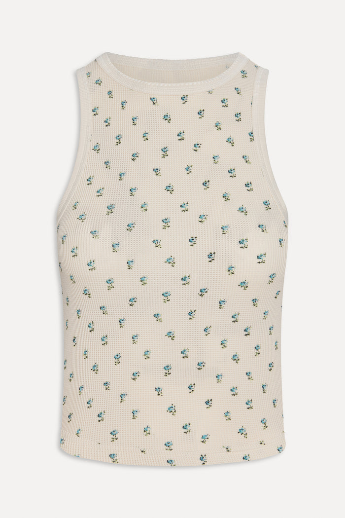 Emma Thermal Tank Top - Spring Dreaming