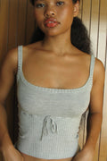 Estelle Knit Tank Heather Grey