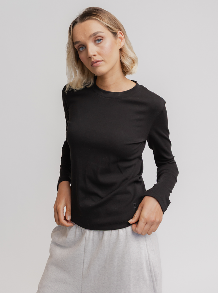 Everyday Long Sleeve in Black