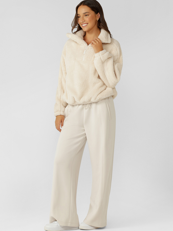 Everyday Teddy Quarter Zip Sweat