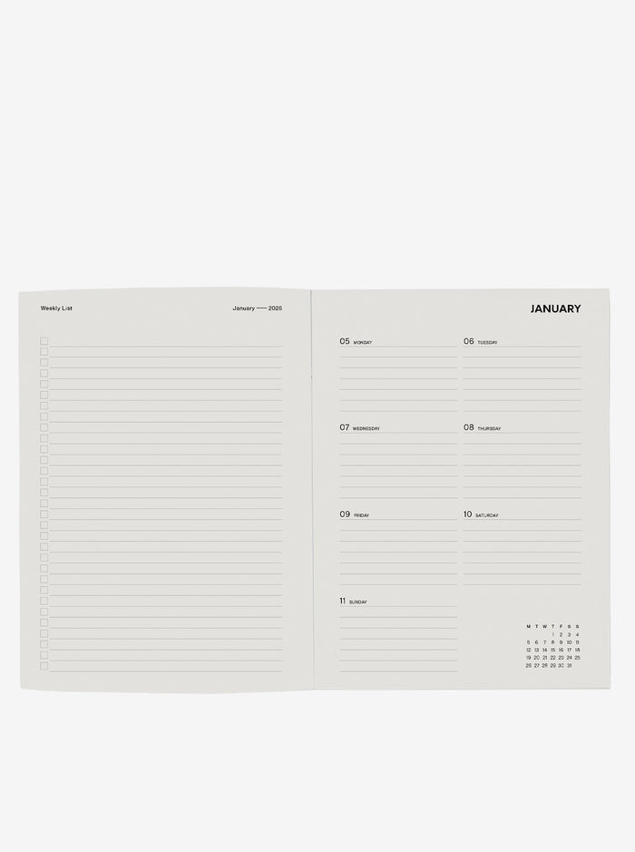 Father Rabbit x Taylor Sport Weekly 2026 Diary