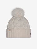 Faux Fur Knitted All Blacks Beanie