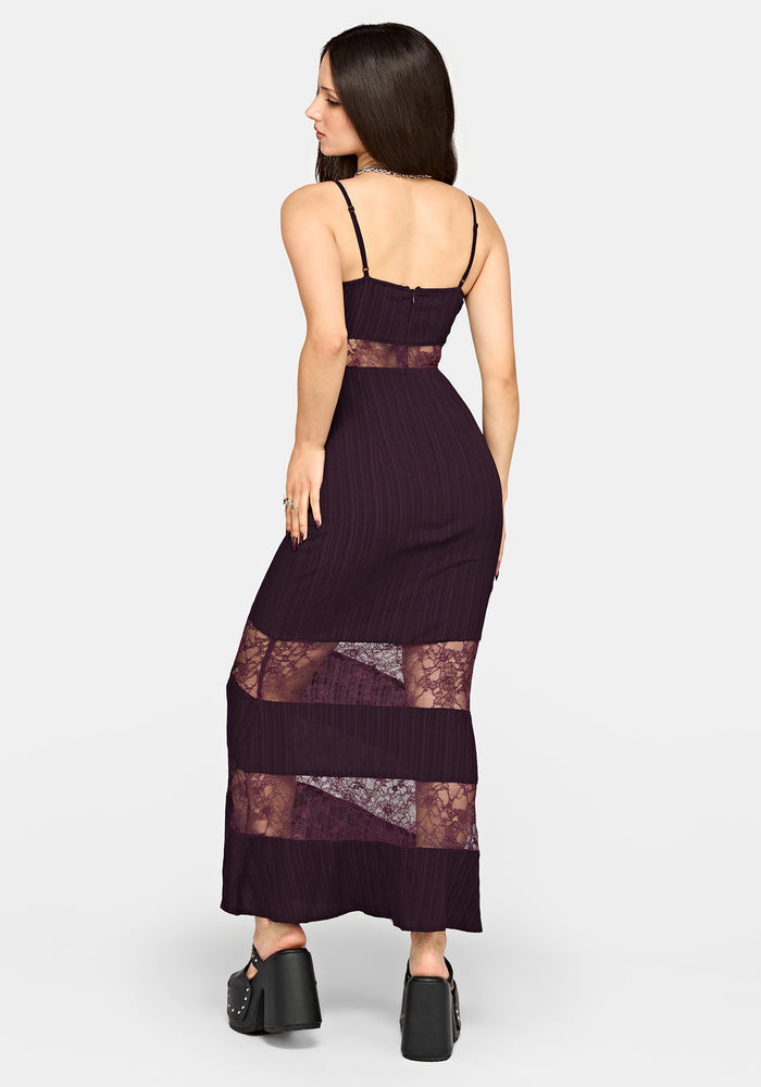 Fenella Lace Insert Cami Maxi Dress