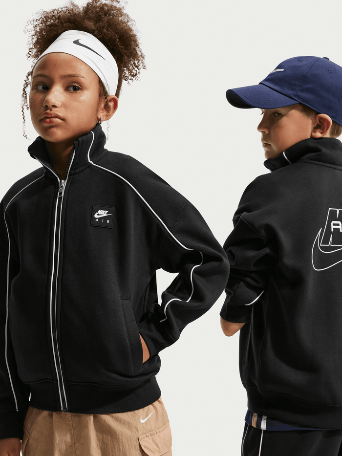 Fleece Track Jacket Big Kids