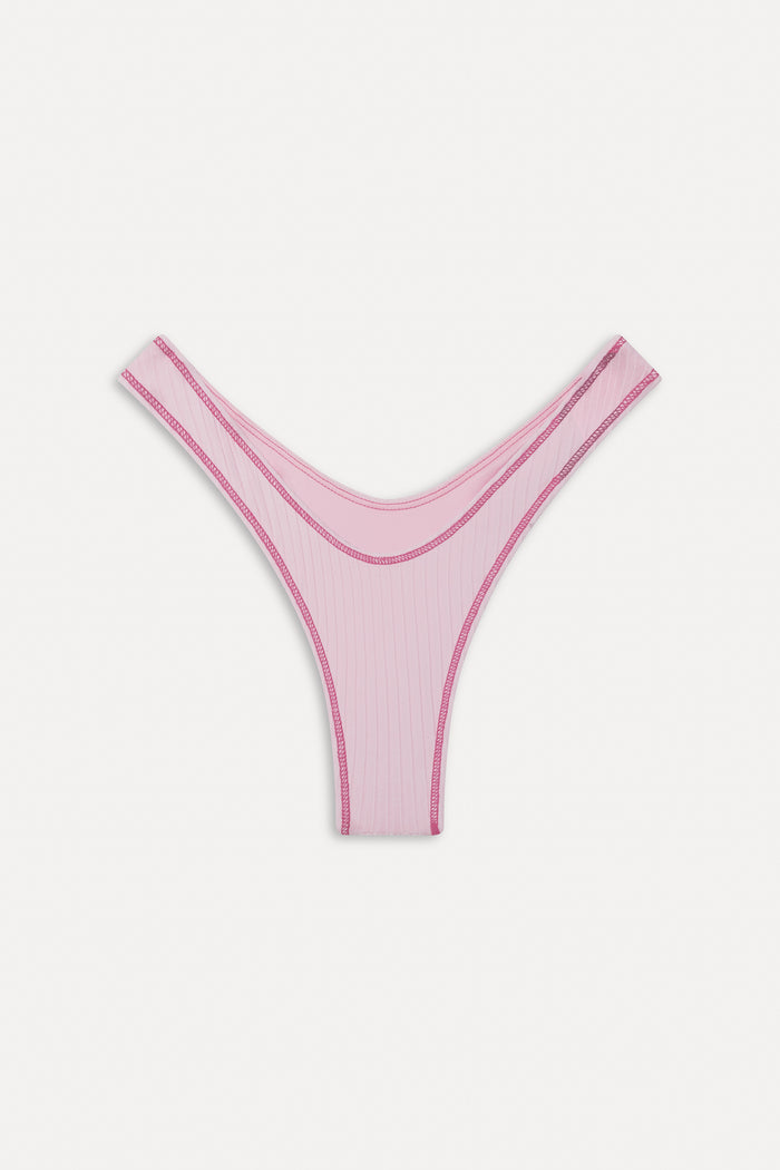 Full Moon Micro Bikini Bottom - Strawberries & Cream