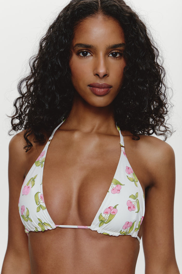 Grace Triangle Bikini Top - Cherry Picked