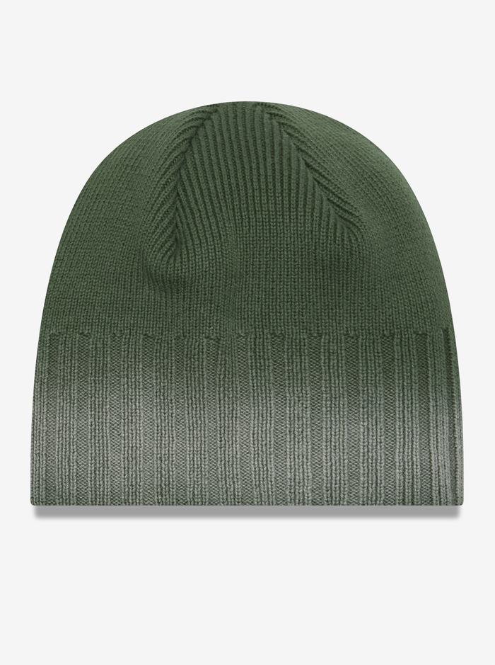 Gradient Ribbed Skully Beanie