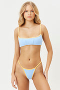 Harmony Terry Bluebird Bralette Bikini Top