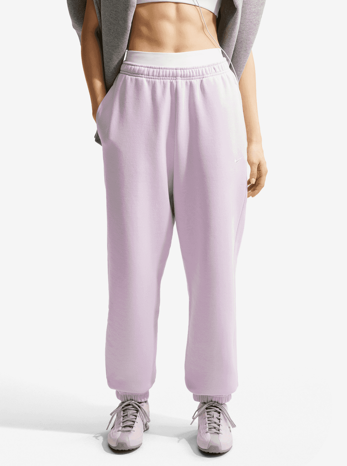 High-Rise Oversized Cuffed Pants