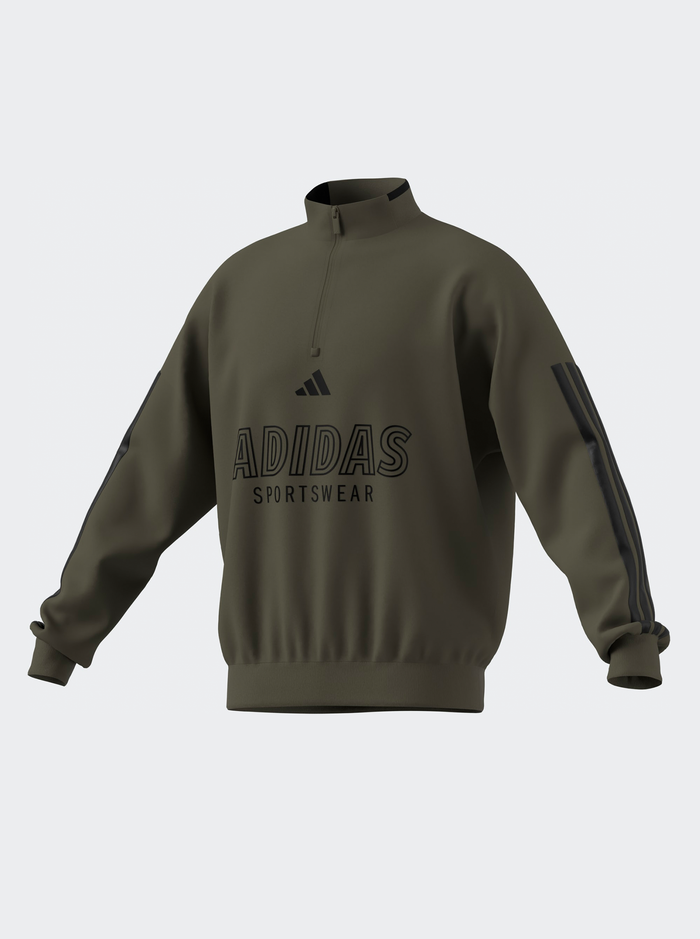 House of Tiro Fleece Half Zip Track Top
