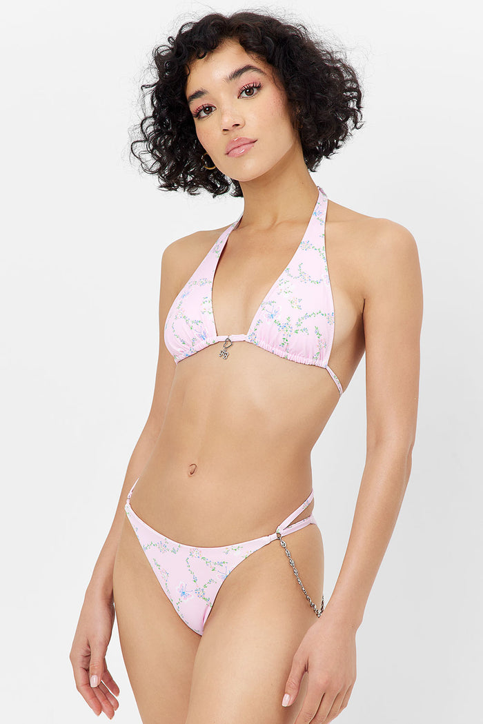Isabella Floral Chain Bikini Bottom Fairytale
