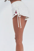 Jasmine Embroidered Mini Short Sea Fairy