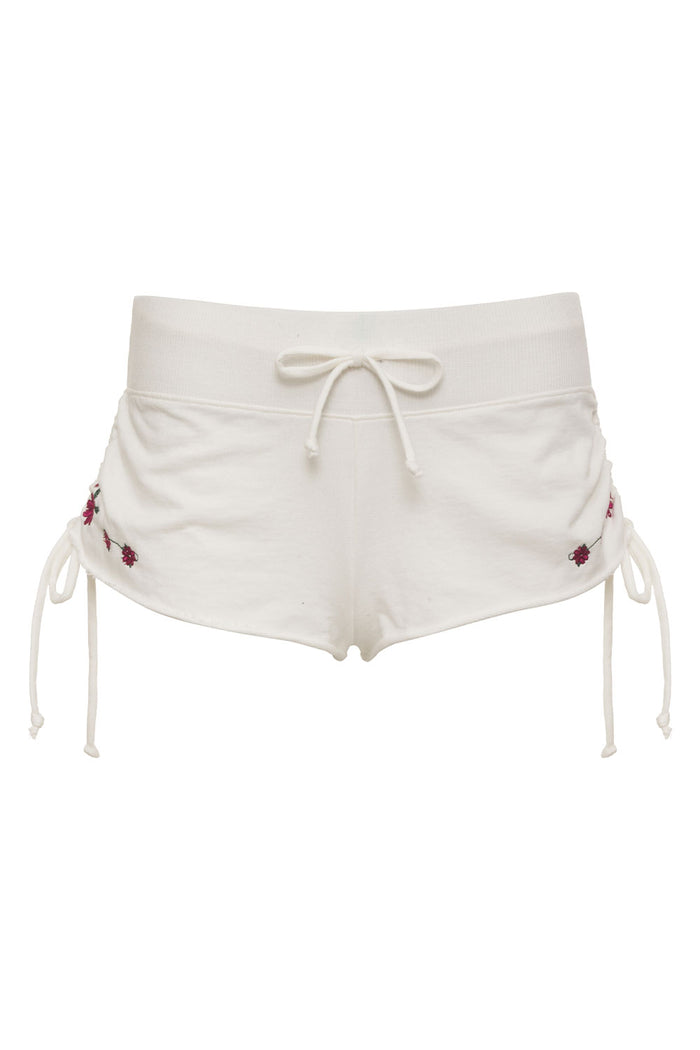 Jasmine Embroidered Mini Short Sea Fairy