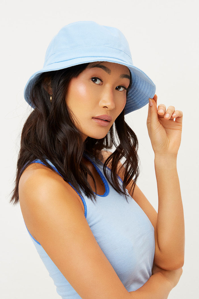 jax chambray cotton bucket hat