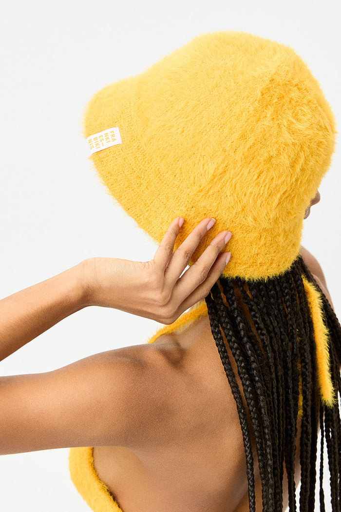 Jax Sunshine Fuzzy Mohair Bucket Hat
