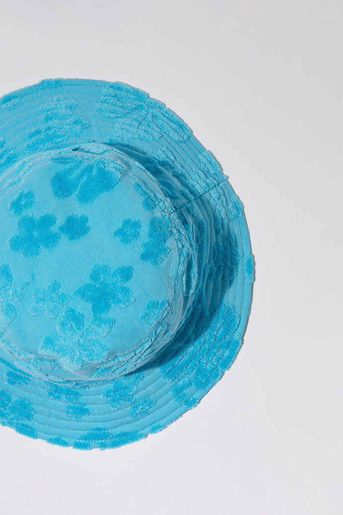 Jax Terry Bucket Hat Blue Isle