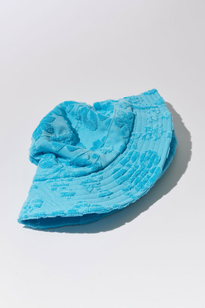 Jax Terry Bucket Hat Blue Isle