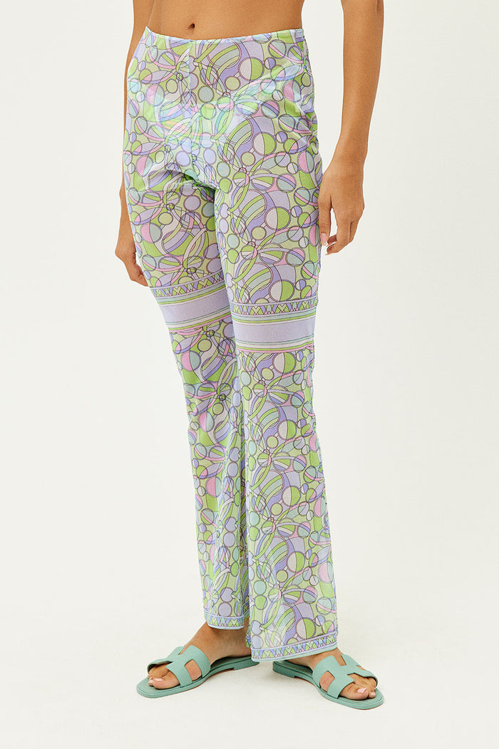 Joey Low Rise Mesh Pants Vortex