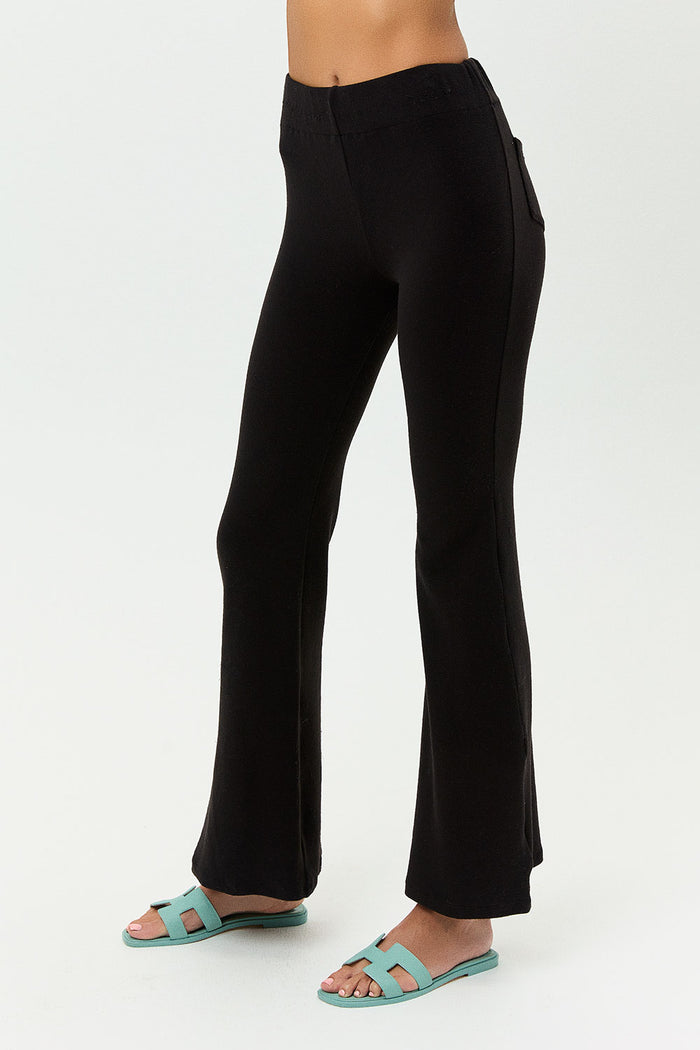 Johnson Black Terry Pants